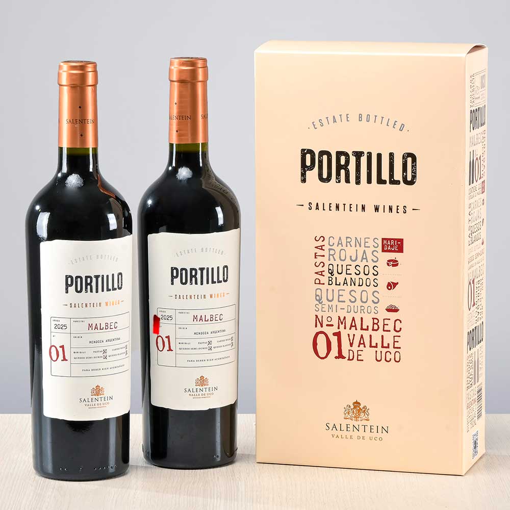 Dúo Pack Vino Portillo