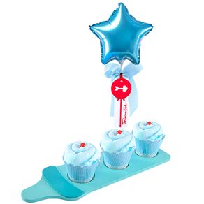 Arreglo Cupcakes Celeste